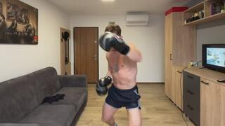 POV Boxing: Saved from bully and instructed into cuming as prize