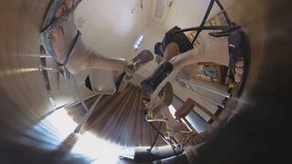 6K XINGGAN MOMO ERER high-heeled sandals crush and trample 360VR