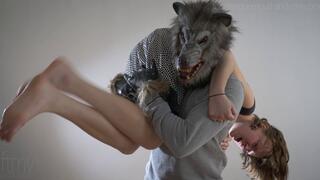 Dragged, Feet Licked & Carried By Werewolf