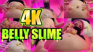 4K Belly Slime - Goopy Smushy Frog Spawn ASMR