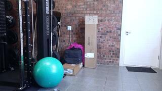 Cheating MILF Wife Gets Fucked in Gym by Personal Trainer and Cum on Big Butt