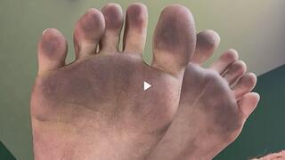 Clean my Dirty Feet while you're down there | Humiliation Tease