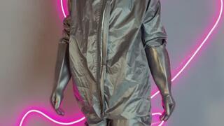 gas mask hazmat suit gloves catsuit