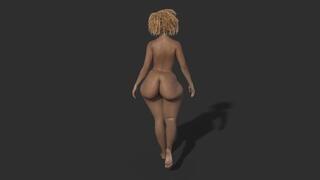 Yolanda sexy walking