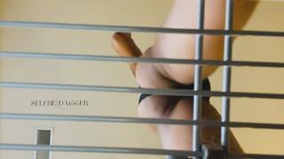 Teasing My Cage Slave