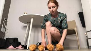 Croissants trampling!