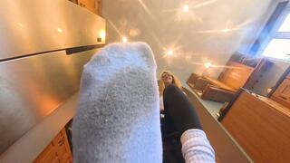 Giantess Sweaty Socks Punishment - POV 4K