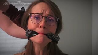 Madalynn Raye is Roped and Gagged in her Bikini, Bra & Panties! WMV Bondage, Bikini, Bra & Panties, Barefeet, Struggling, Gagged Women, HOM