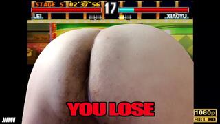 KingMarti: Prepare to Taste Defeat: Lose and Face My Sweaty Ass - FHD - WMV