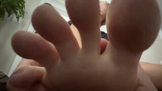 Giantess All Day Birkenstock Sandal Foot Slave POV