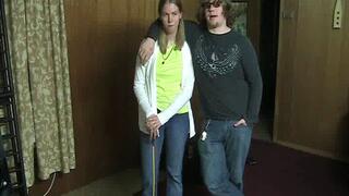 Sarah canes him for RD