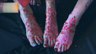 I Love How Hot Wax Feels On My Feet