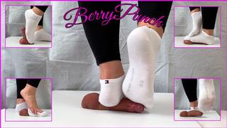 Tommy Hilfiger Socks Cock Crush - Cock Trampling - Sockjob - Footjob - CBT - 1080HD