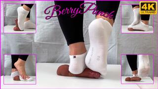 Tommy Hilfiger Socks Cock Crush - Cock Trampling - Sockjob - Footjob - CBT - 4K