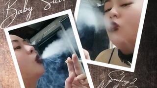 Custom : Babysitter Smoking Goth - Smoking Marlboro Red 100s POV - RP