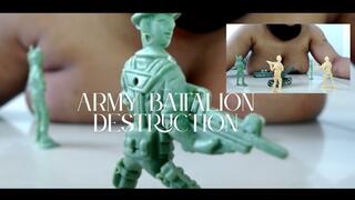 The Tiny Army Battalion Destruction