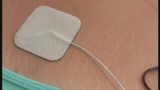 Series of videos with Jill's navel getting worked over