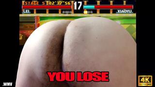 KingMarti: Prepare to Taste Defeat: Lose and Face My Sweaty Ass - 4k - WMV