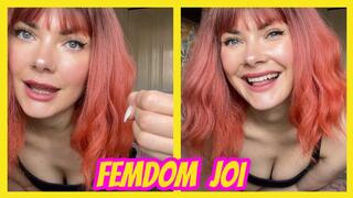 Caught In The Act- Femdom JOI