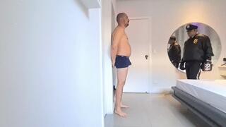 The Boxer Cop Breaks the Jobber in the Bedroom