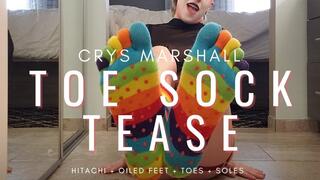 Toe Sock Tease With Crys Marshall