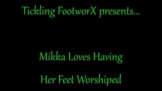 Mikka Foot Worship