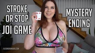Stroke Stop JOI Game - Mystery Ending