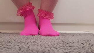 Nylon Sock Humiliation JOI and CBT