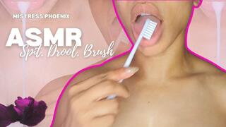 ASMR Brush-Spit-Drool