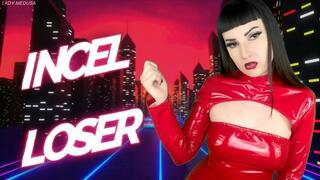 Virgin incel loser gooning to shiny Goddess