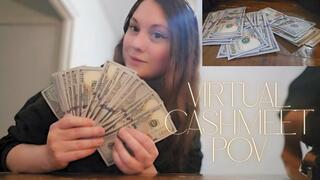 Virtual $3k Cashmeet POV