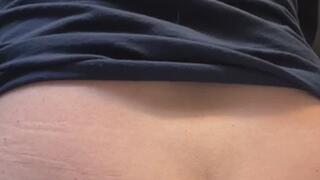 Family bathroom visit