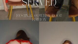 Dinner Is Served - Festival Cowboy Edition