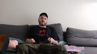 Pounding My MRLSEXDOLL Hard Until I Fill It With Cum