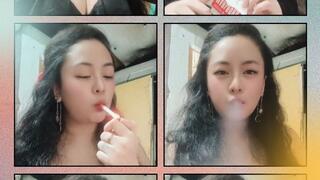 Flirty Sexy Smoking - Smoking Marlboro Red