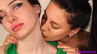 Passionate Neck Kissing Delight - Body Worship - HD MP4