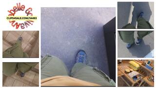 ASMRING AROUND FROM MACY DEPT STORE STAIRS TO THE STREET AND BACK INTO A BOUTIQUE