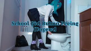 School Girl Bulma Peeing [Voyeur] Sage Eldritch