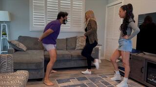 Princess Izzy X Mia Ball Punching weakling