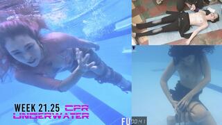 Week 21, 2025 Underwater CPR Compilation 3 clips x 3 scenes