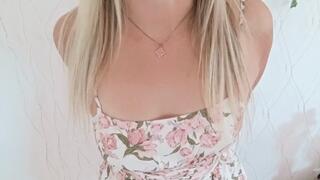 German Roleplay POV - Smoking GFE JOI