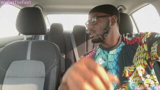 UBER DRIVER GETS A FOOTJOB VOL 19 FV