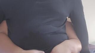 Amazon Power Queen Jerks this slaves Cock