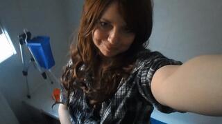 Taking an Enema on an Empry, Rumbling Stomach