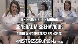 [1019] General Misbehaviour OTK Spanking of Adrian 09-12