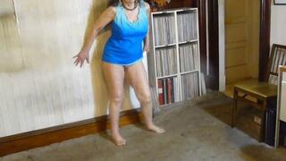 Erotic freestyle dance on The Way You Do The Things You Do song