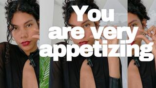 Giantess eat you and let you go out throw her pussy