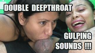 DEEP THROAT BLOWJOB 250525BC2 CANDY + SARAI 2 MODELS MAKING GULPING SOUNDS WHILE SUCKING COCK + FREE SURPRISE SHOW