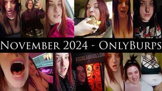 November 2024 - OnlyBurps Compilation -