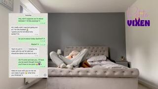 Fucking a Tinder guy bareback